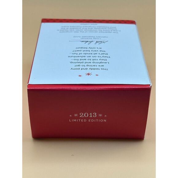 Hallmark Keepsake Ornament A Pony for Christmas Limited Edition 2013 - Picture 6 of 7